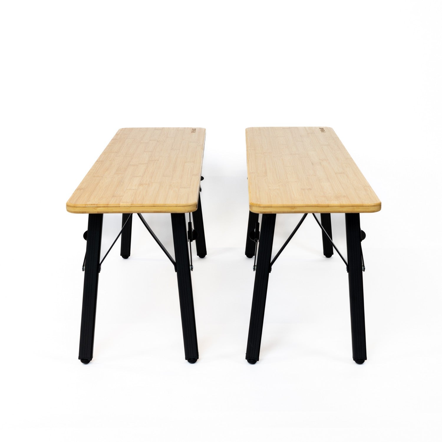Camping Bench Bamboo 2 Pack