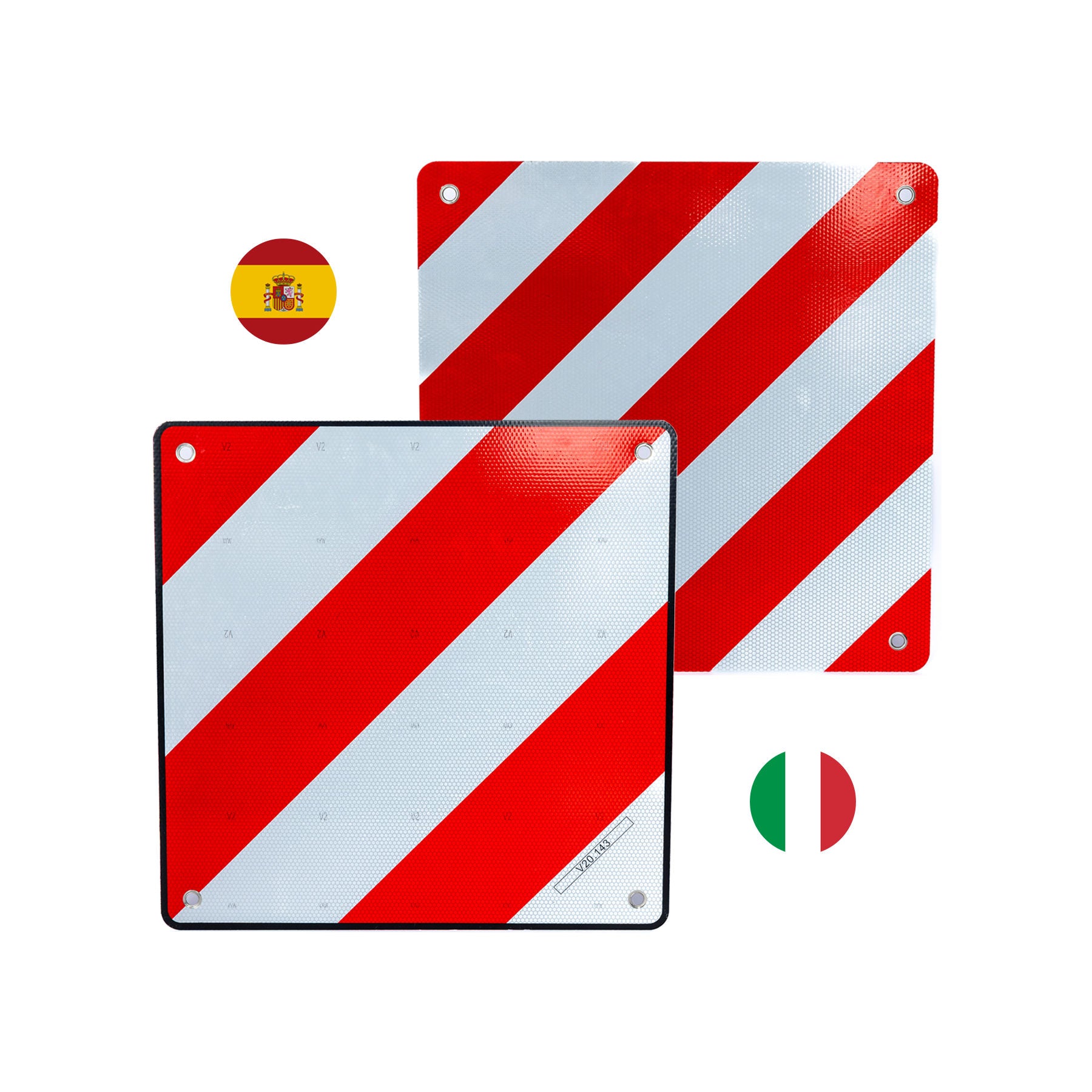 Warntafel Italien/Spanien