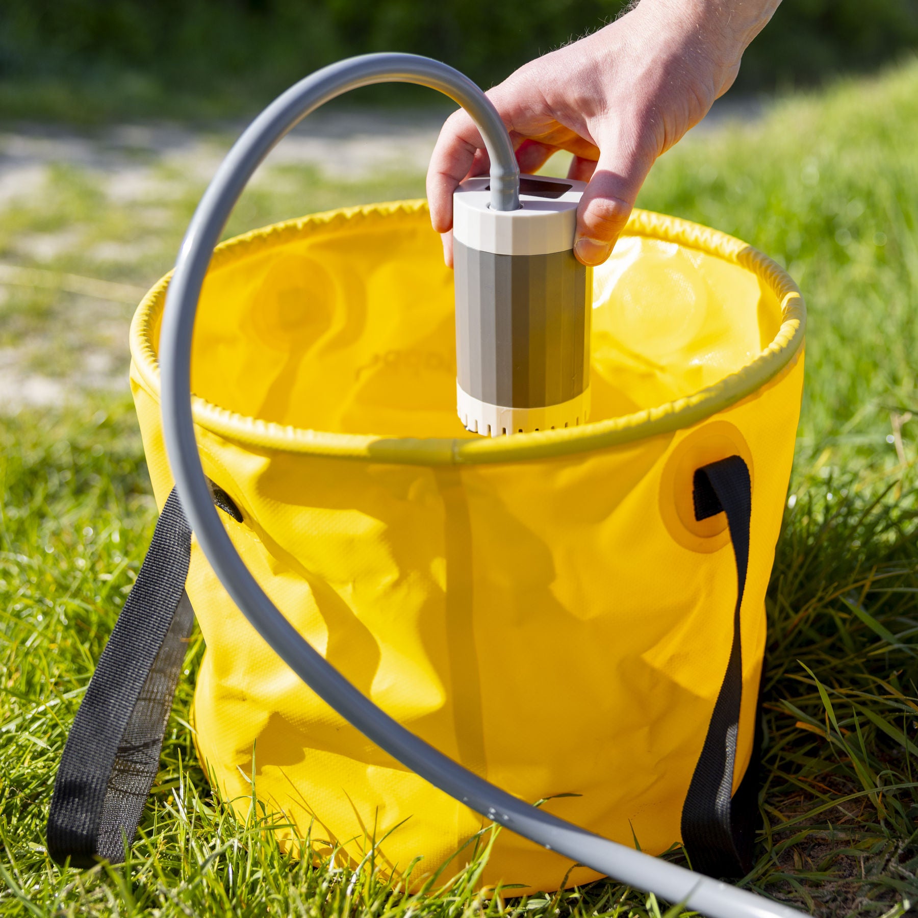 Oplaadbare mobiele douche