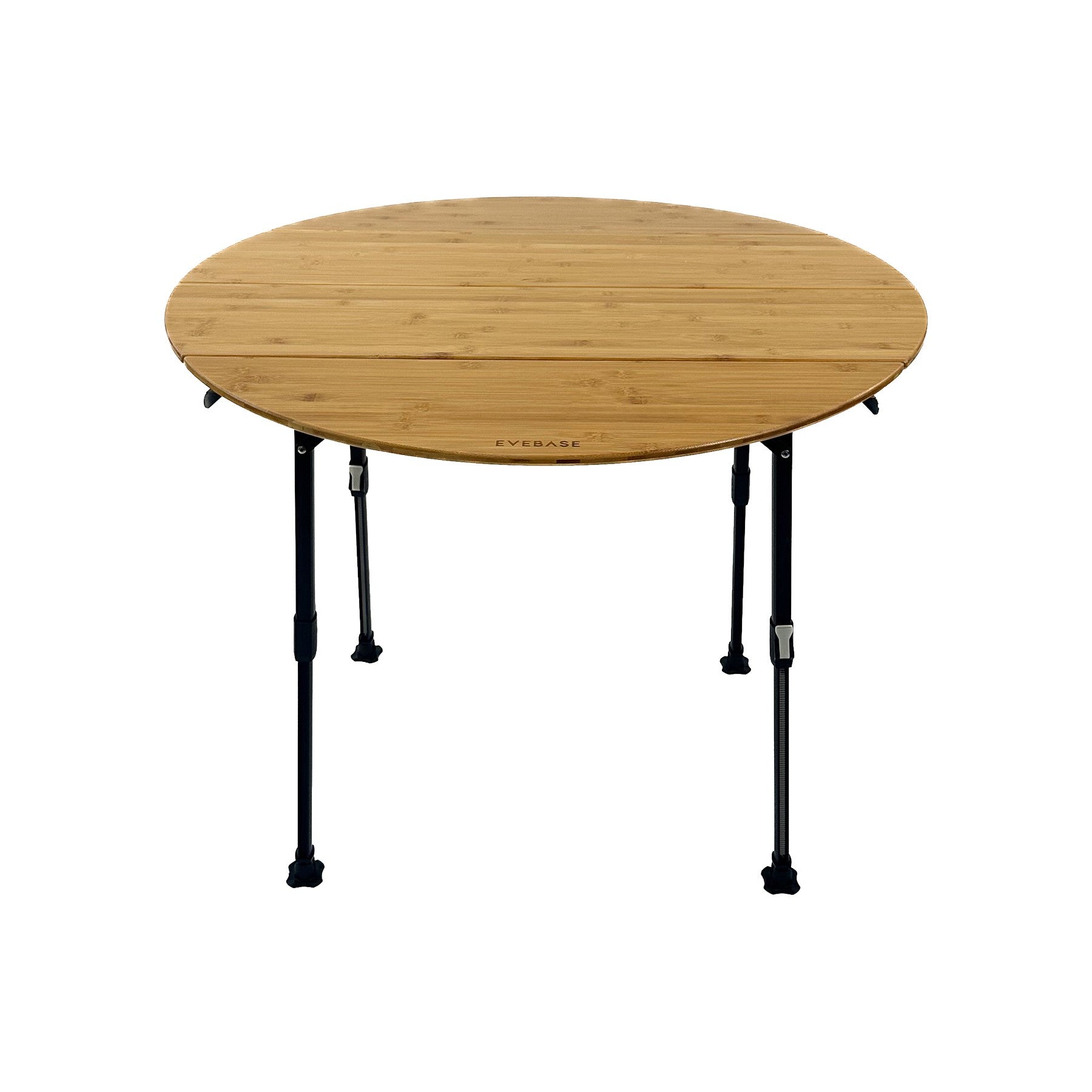 Flex Bamboo Round Camping Table 90