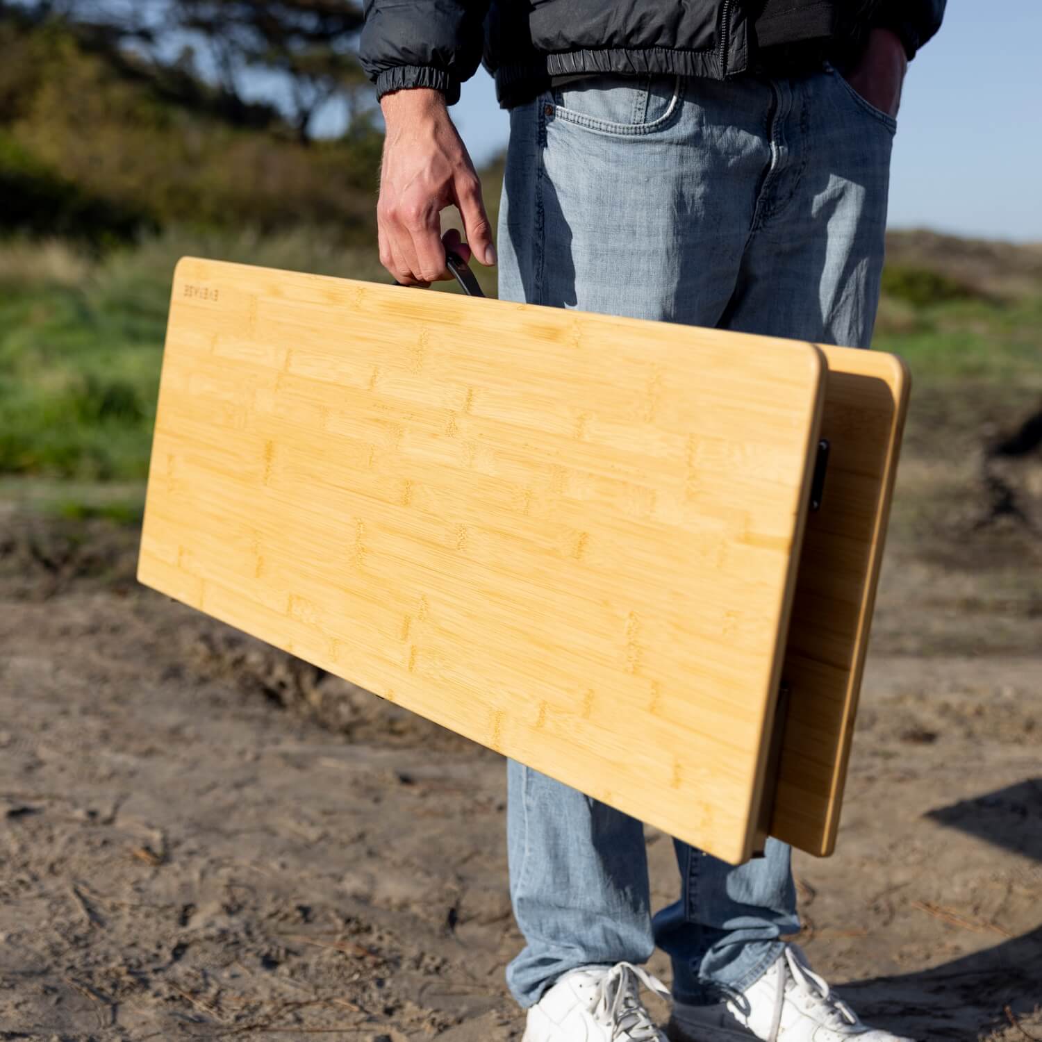 Camping Table Bamboo 100