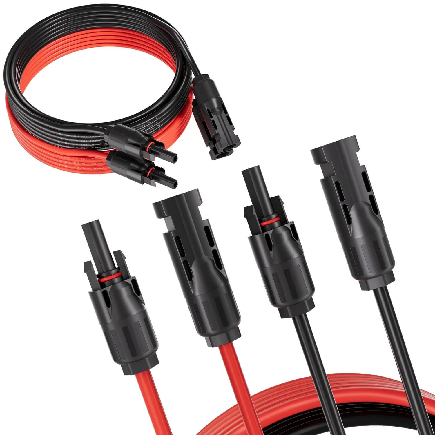 Solar Cable Extension Set MC4-MC4 6mm2 5m