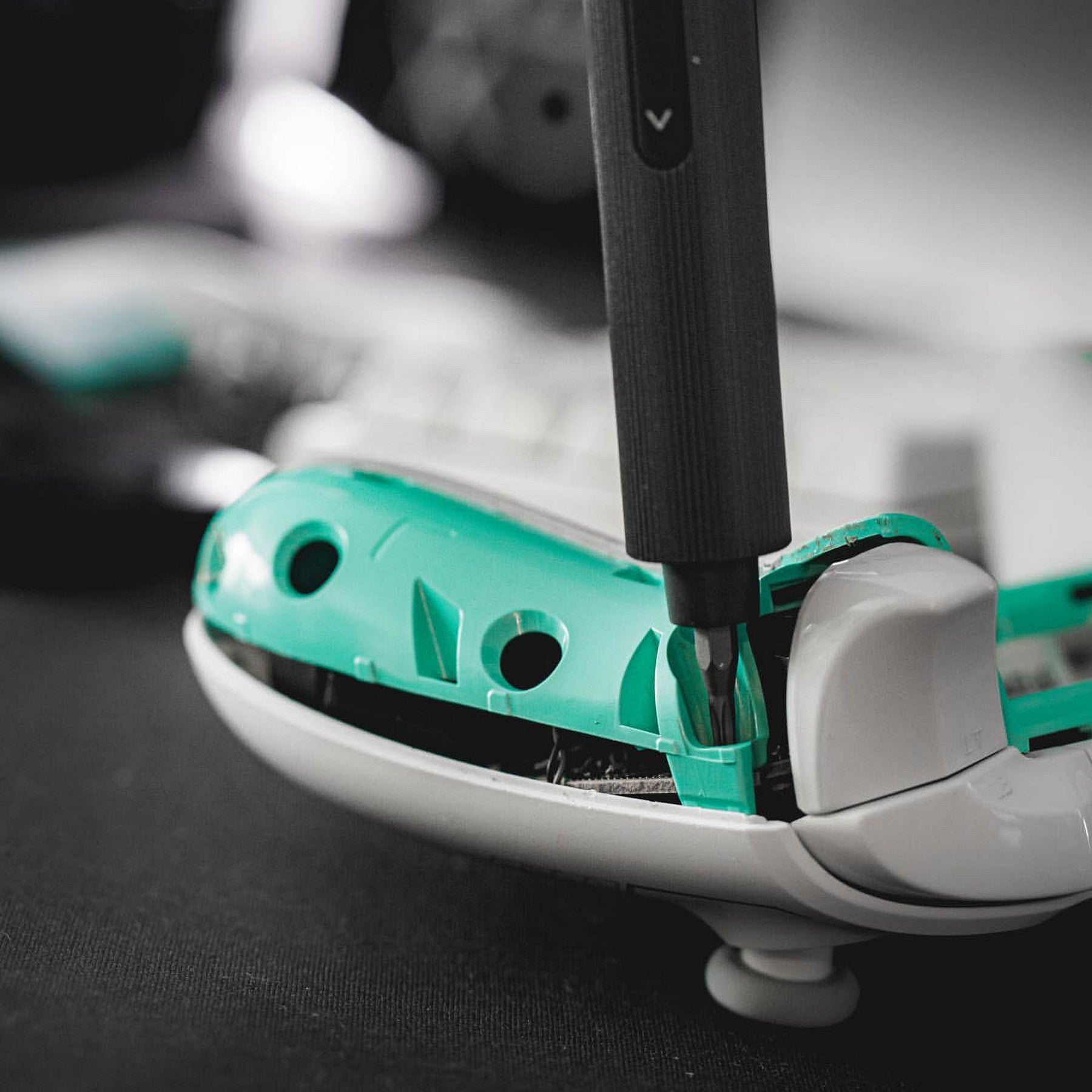 Elektrische Precisie Schroevendraaierset Grijs