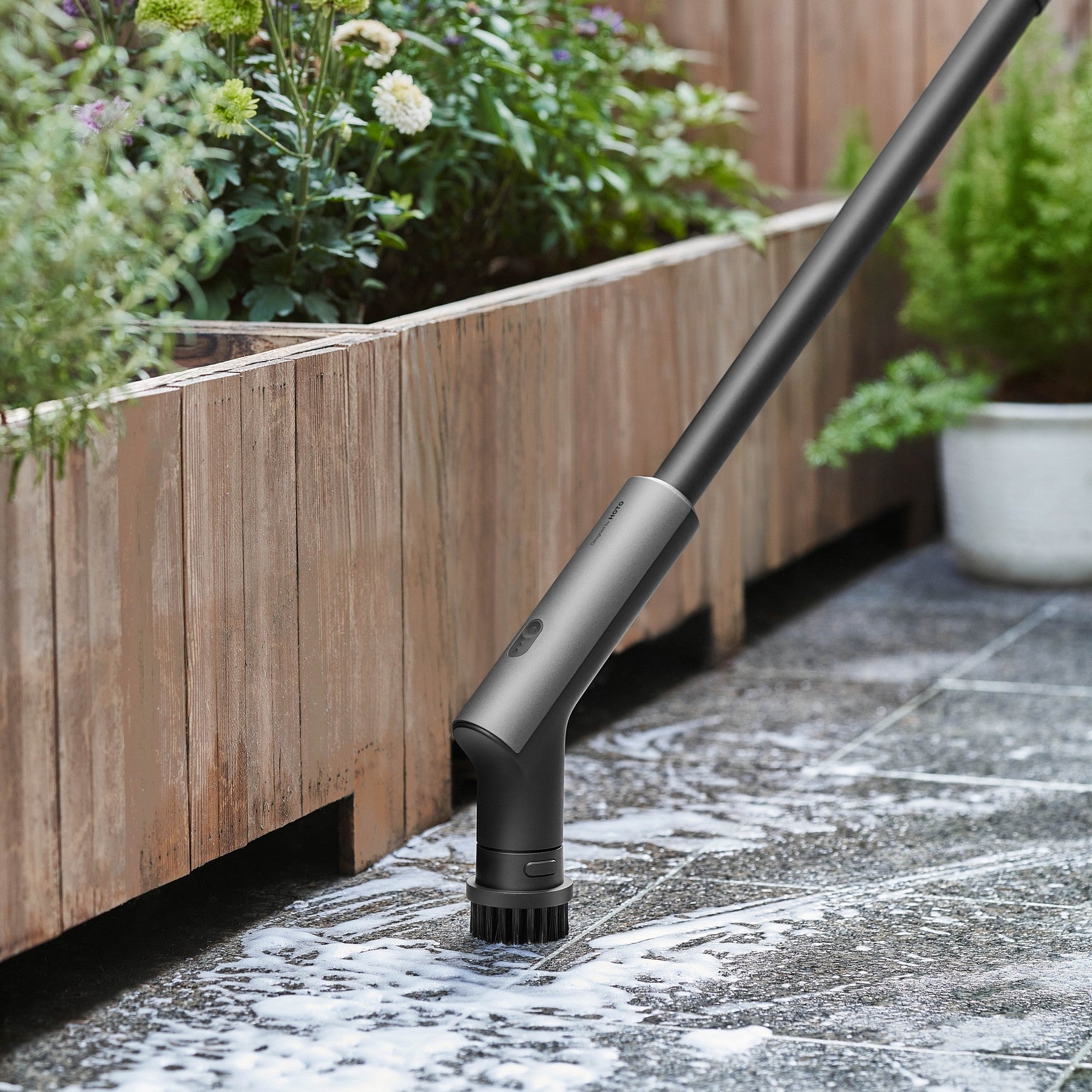 Electric Cleaning Spin Scrubber