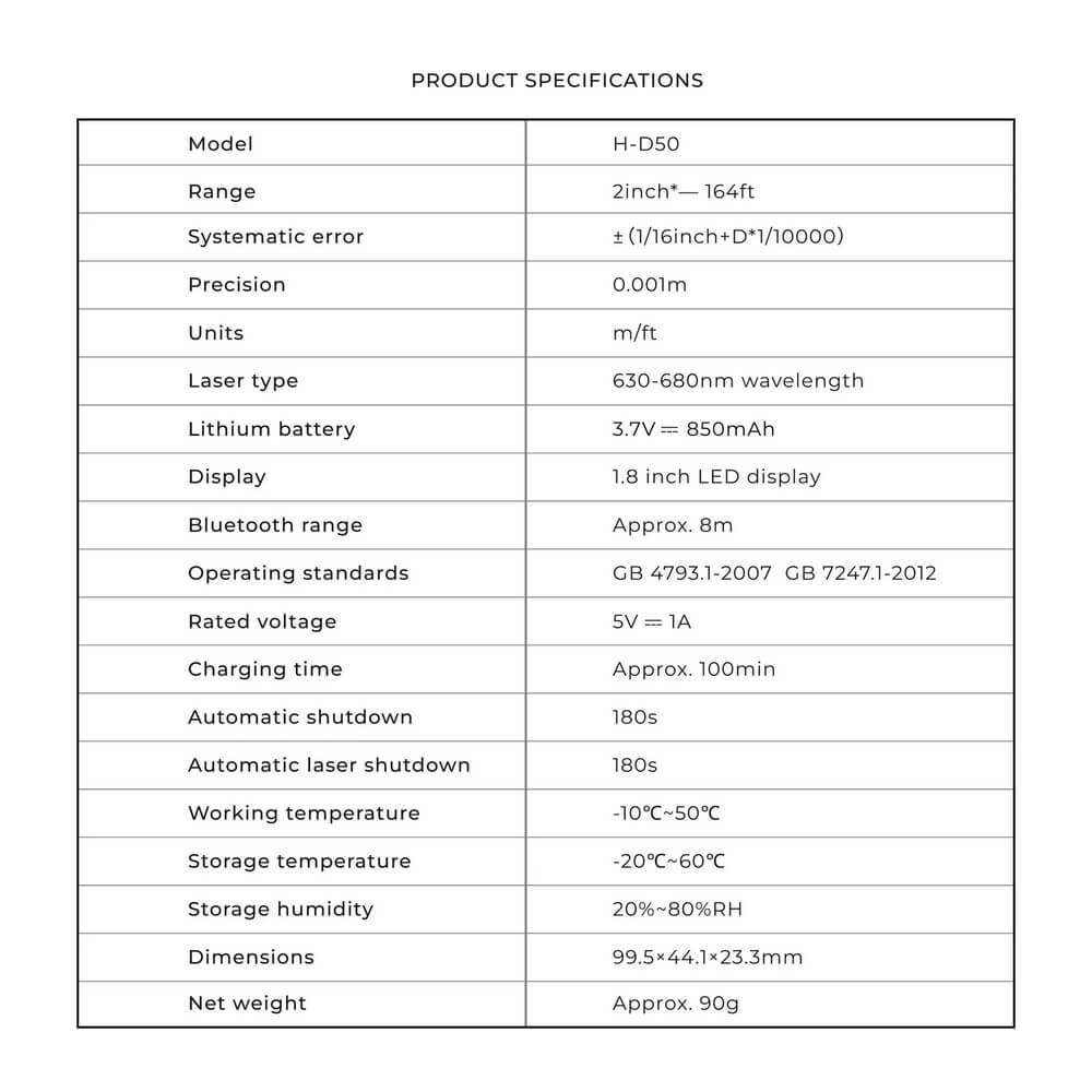 Smart Laser Measure Pro
