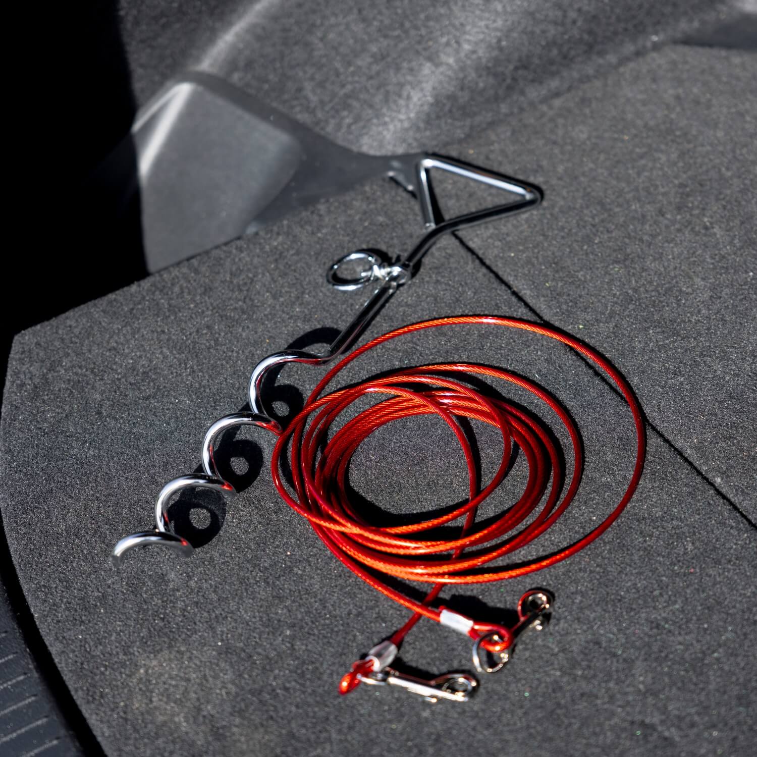 Dog Tether with Cable 4m