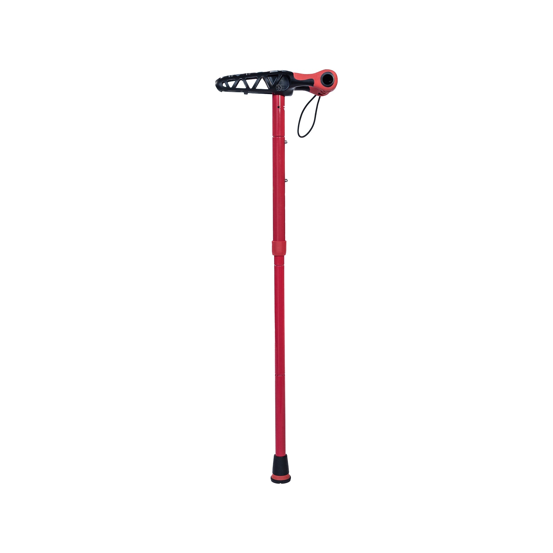 WalkSit Original Walking Cane Red