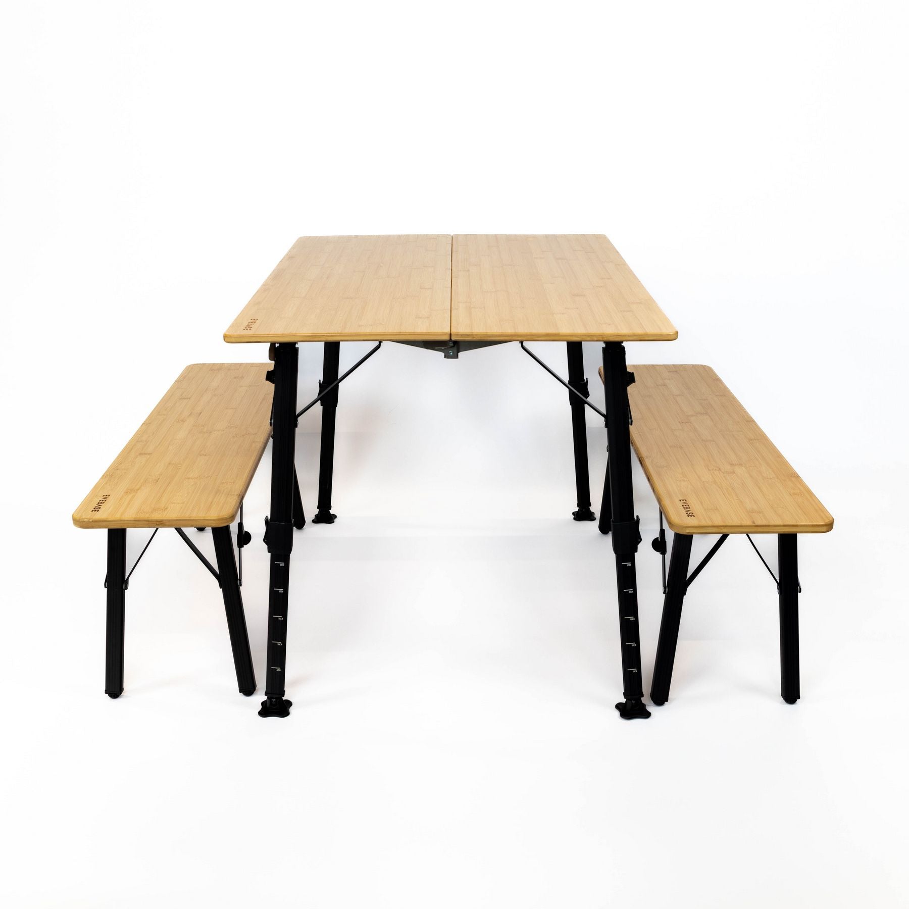 Flex Bamboo Camping Set (Table + Benches)
