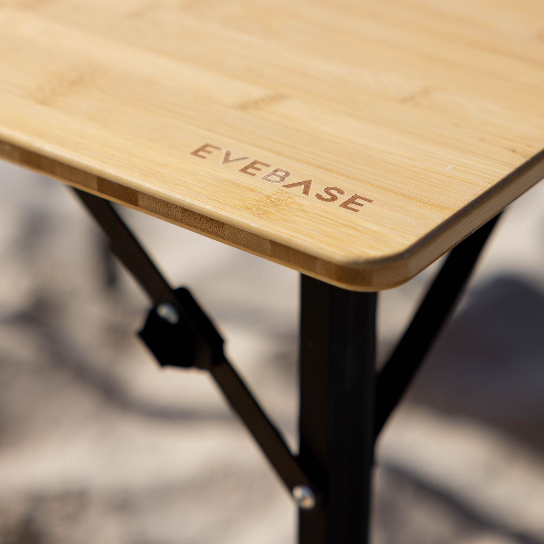 Flex Bamboo Camping Set (Table + Benches)