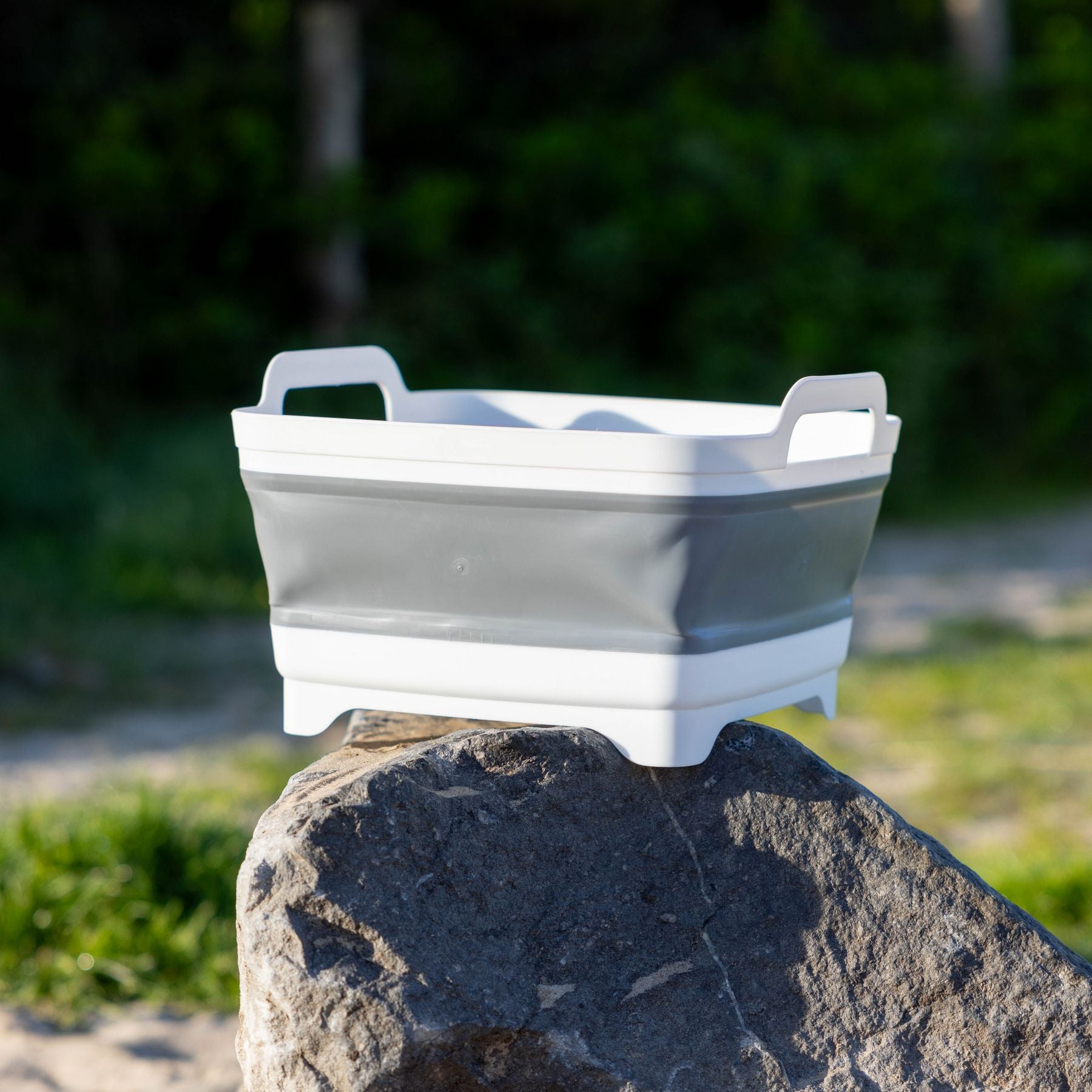 Collapsible Wash Basin + Drain