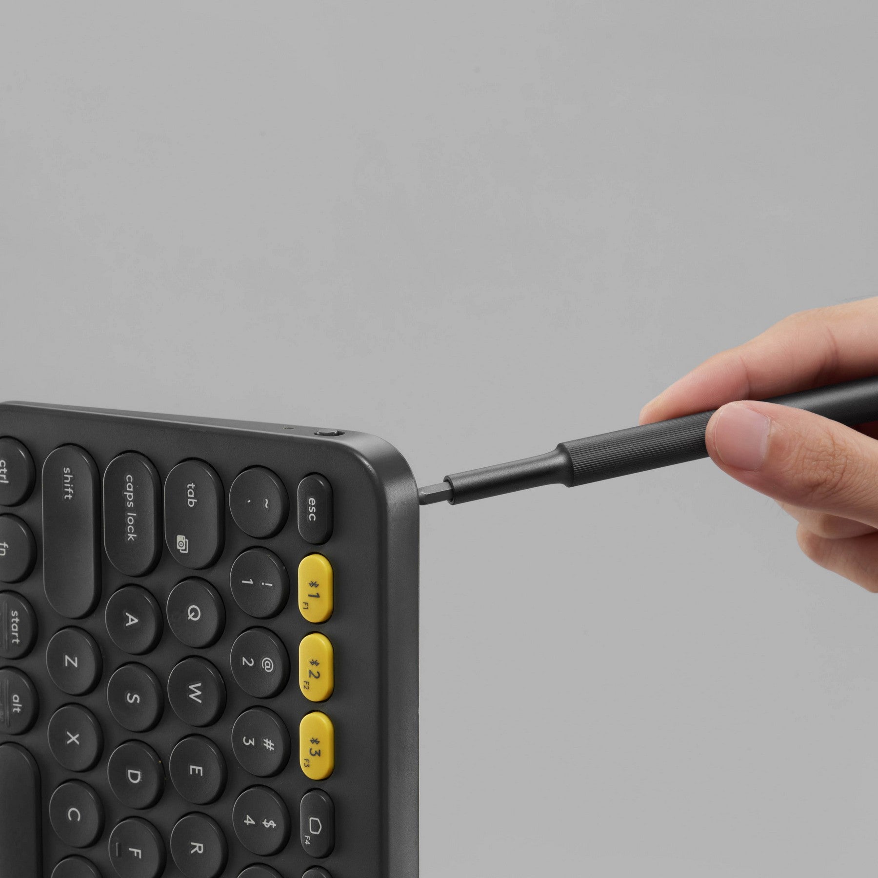 Precision Screwdriver Set Grey (Manual)