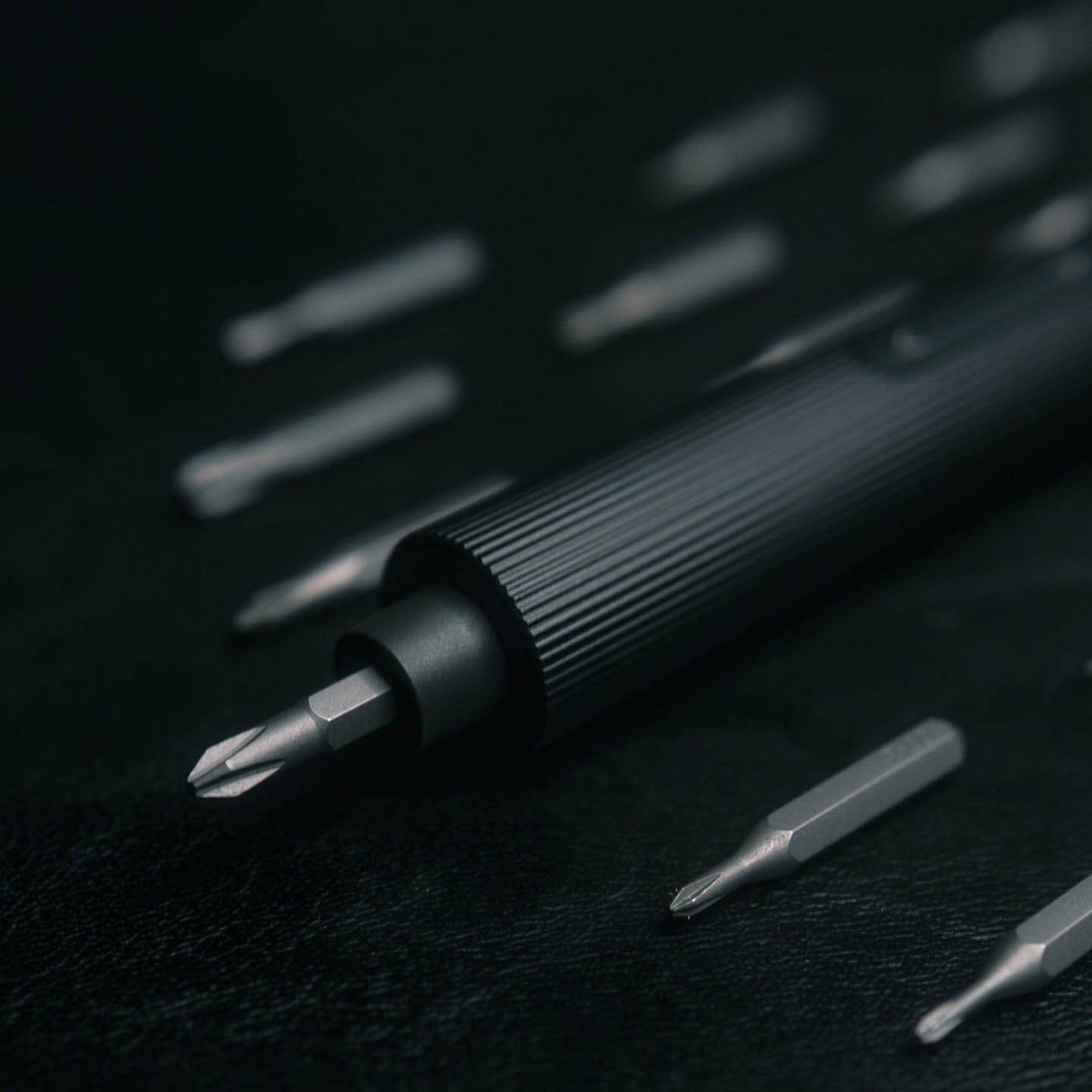 Electric Precision Screwdriver Set Grey