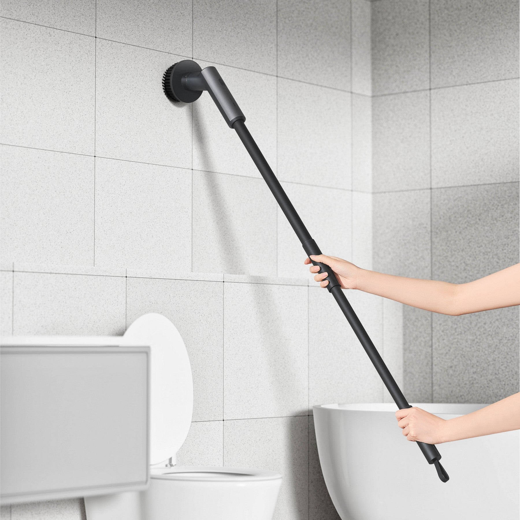 Electric Cleaning Spin Scrubber