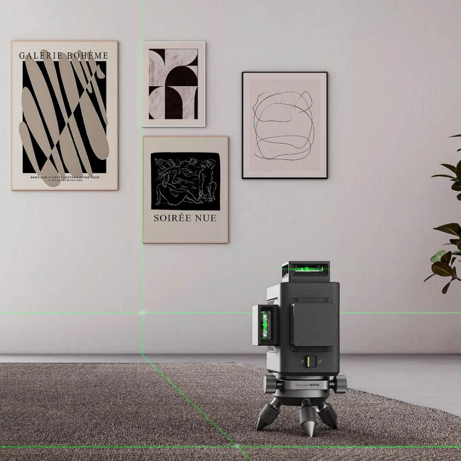 Laser-Nivelliergerät 3*360