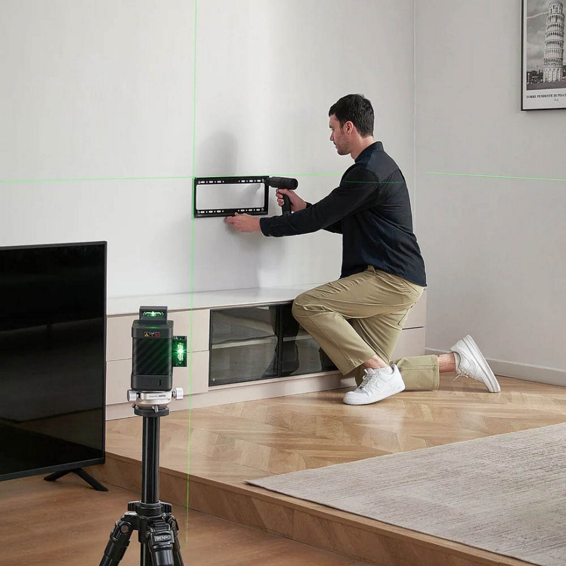 Laser-Nivelliergerät 3*360