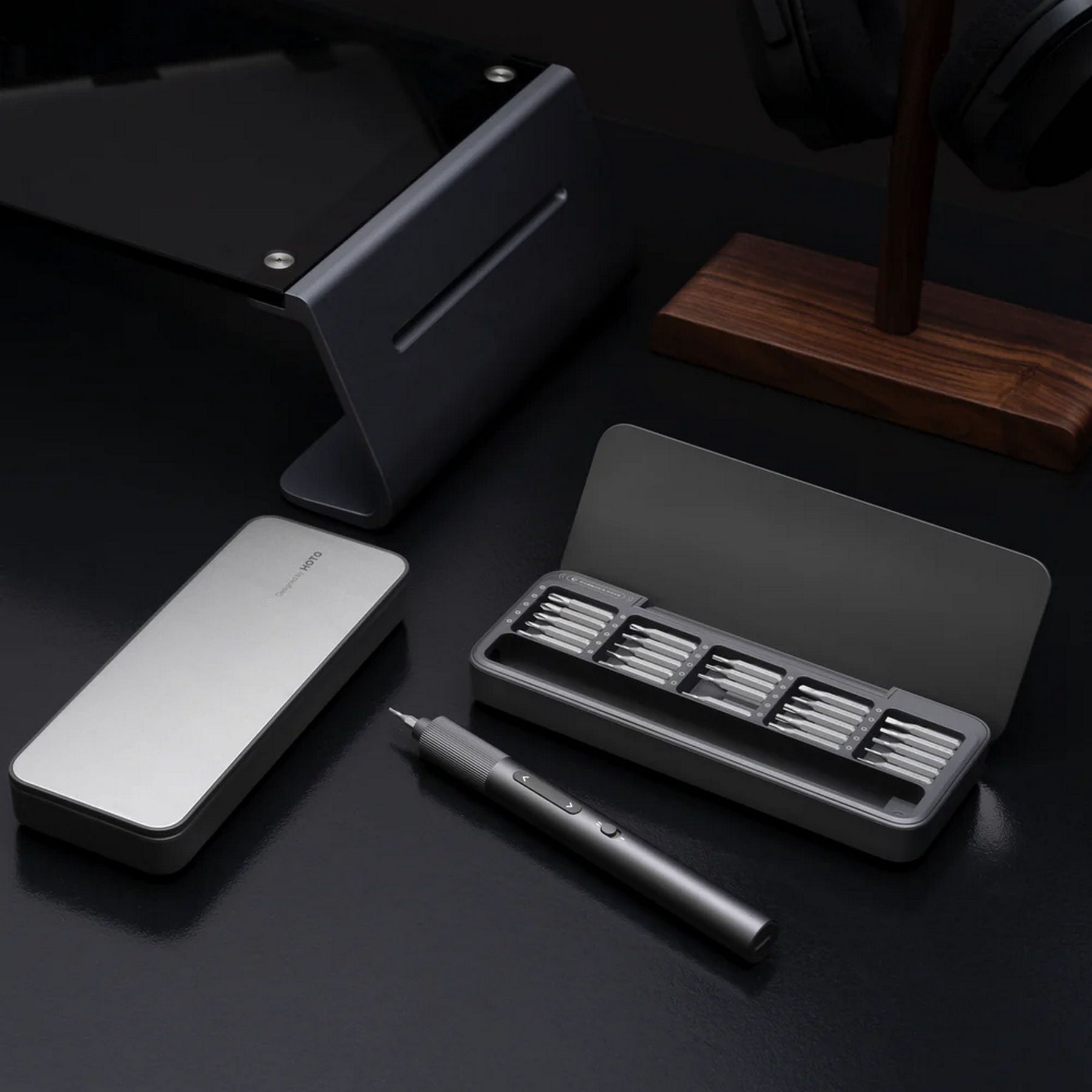 Electric Precision Screwdriver Set ADV Grey