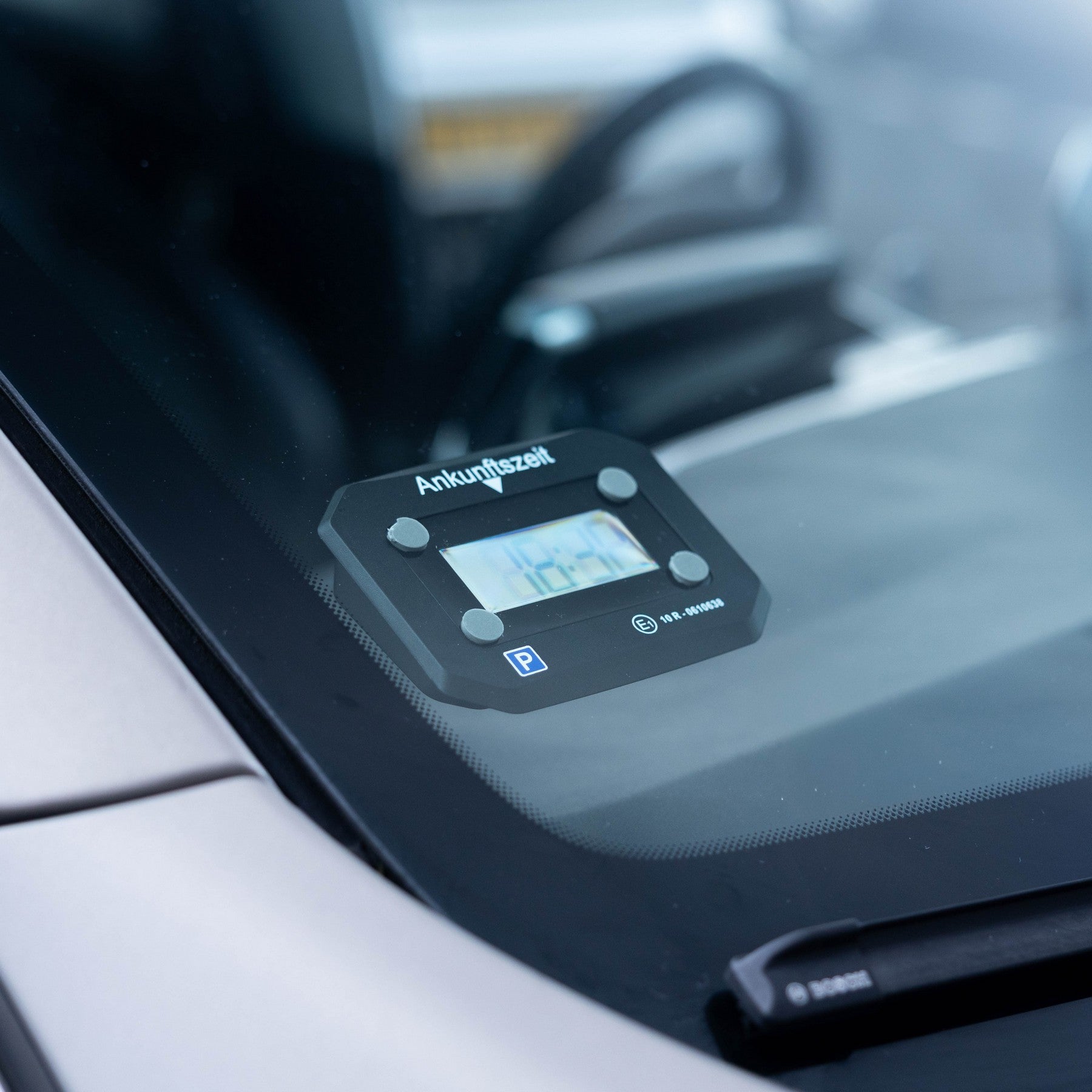 Elektronische Parkscheibe Schwarz (E-Mark)