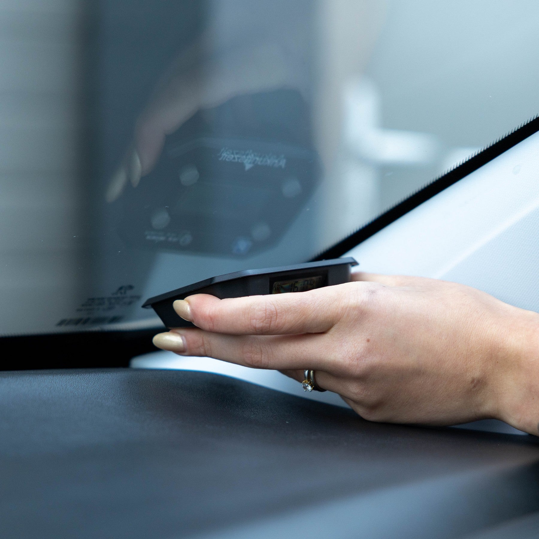 Elektronische Parkscheibe Schwarz (E-Mark)