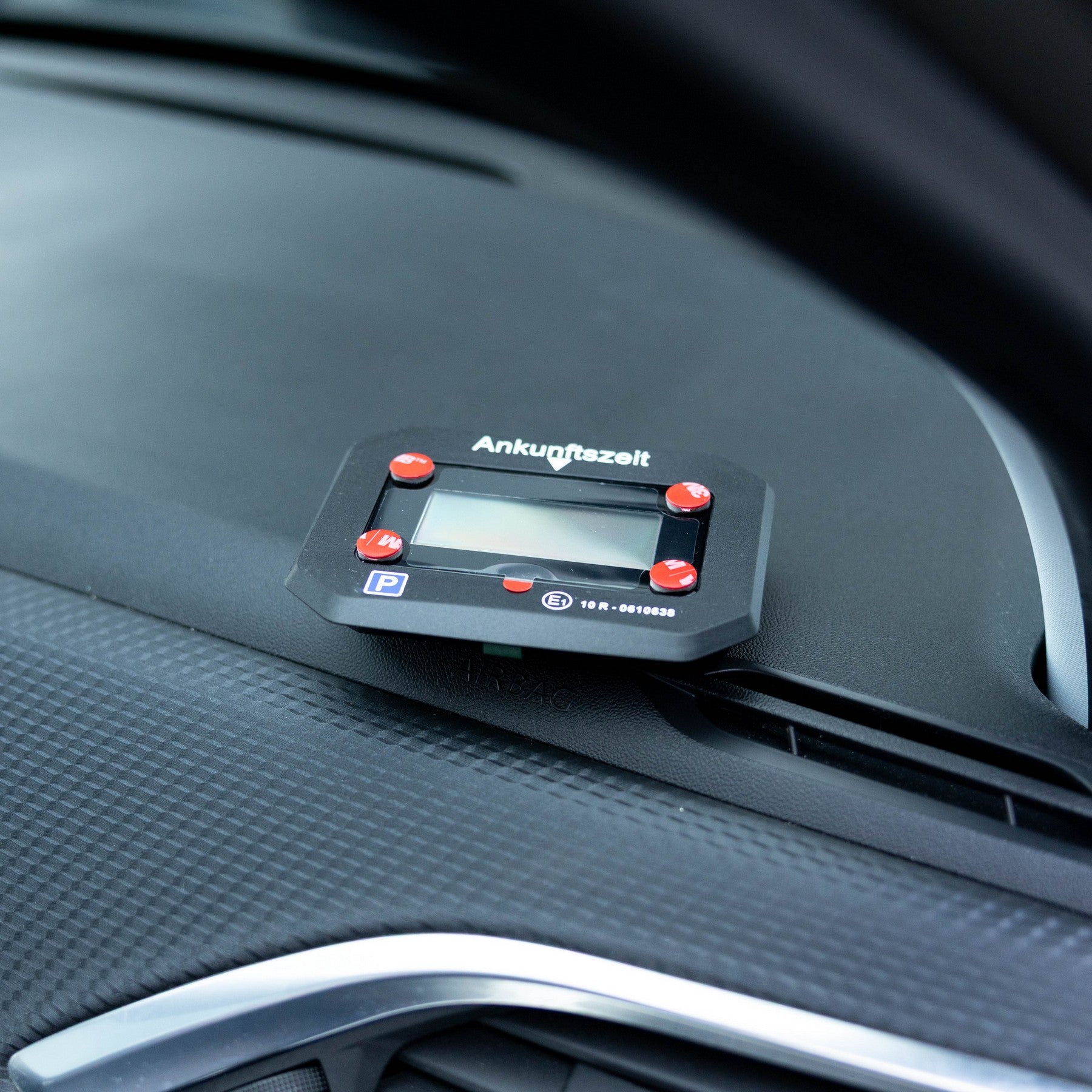 Elektronische Parkscheibe Schwarz (E-Mark)