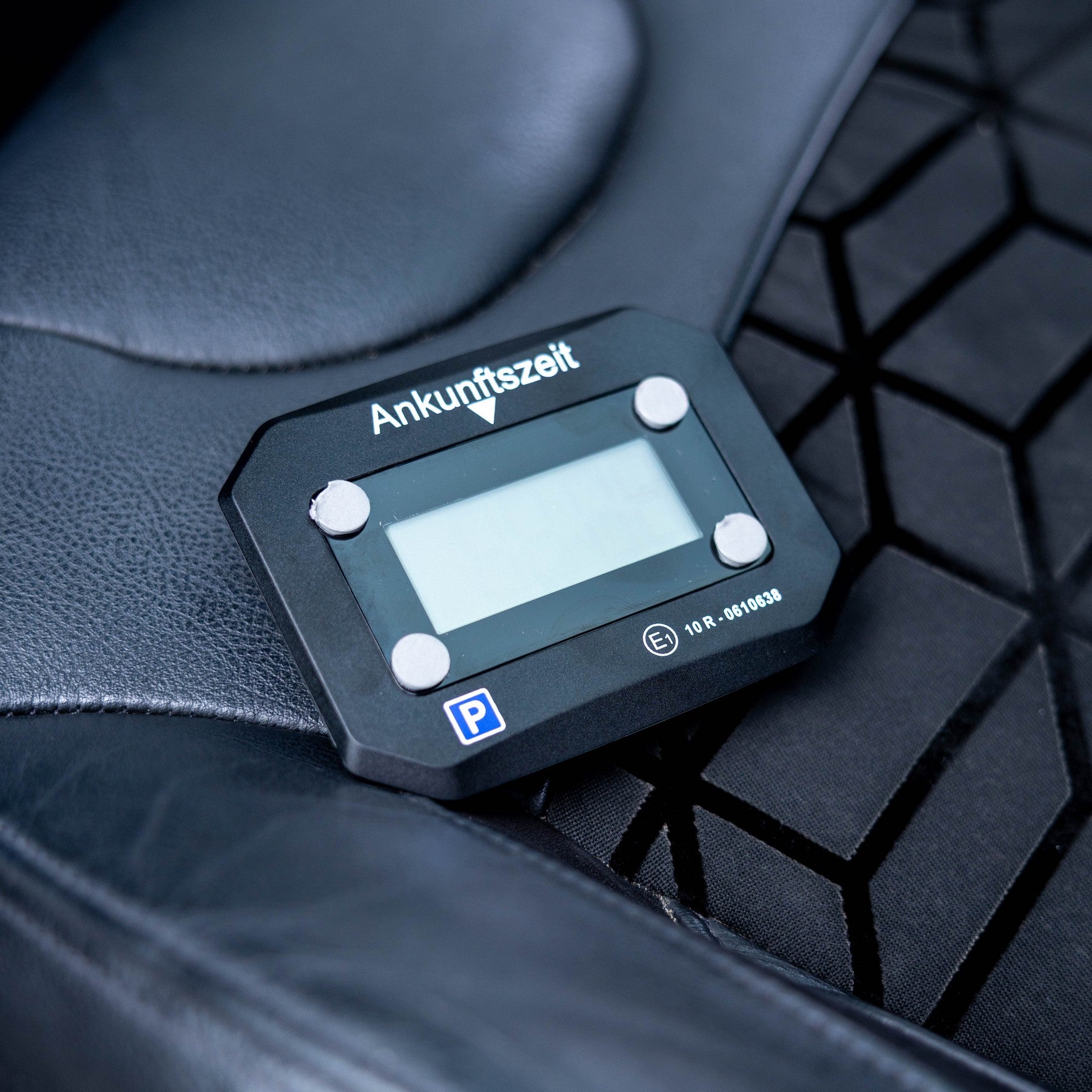 Elektronische Parkscheibe Schwarz (E-Mark)