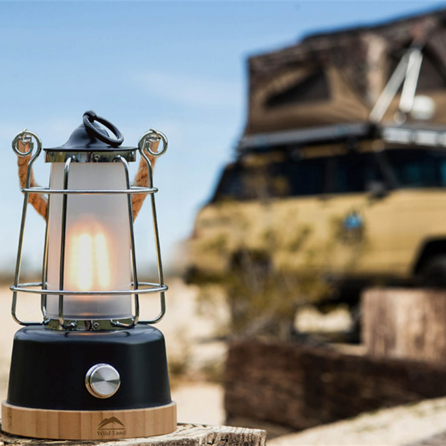 Wild Land Hemp Rope Lantern